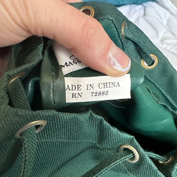 Maggie Lawrence 90s Green Mini Backpack - Picture 11 of 11